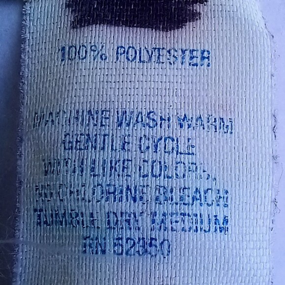 Kent Small Terrycloth One Piece Sleeper-Square Button-Bunny -Footie-Vintage - Picture 5 of 6